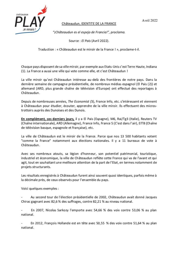 Image du document Châteaudun, ville miroir de la France