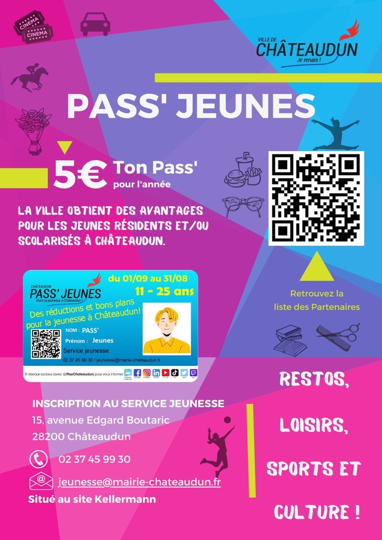 Pass'Jeunes Châteaudun (28)